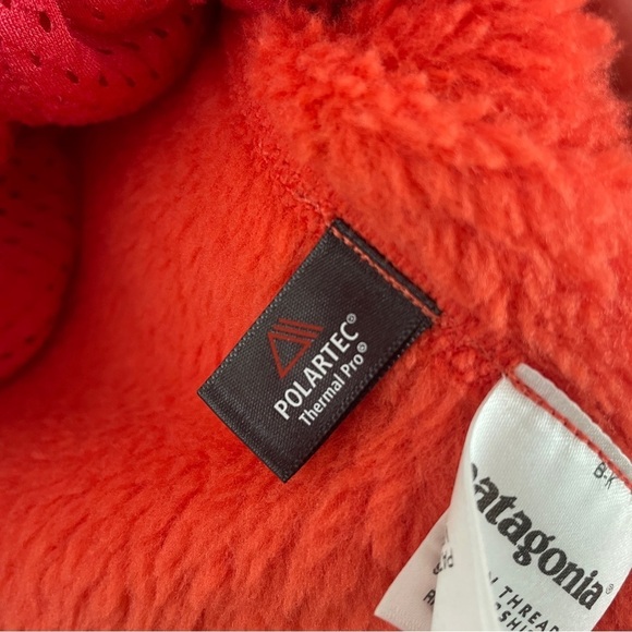 Patagonia Synchilla Fleece Pullover Orange XL Extra Large - Picture 8 of 9